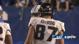 Dax Raymond (Utah State TE #87) Vs. BYU 2018