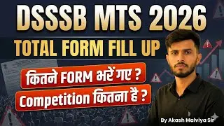 DSSSB MTS Total Form Fill UP 2026 | DSSSB MTS New Vacancy 2026 | DSSSB MTS Form Filling 2026