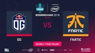 OG vs Fnatic, ESL One Birmingham, game 3 [Lex, Jam]