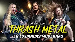 10 GRANDES BANDAS DE LA NEW WAVE OF THRASH METAL 🤘💿 #Shorcast 147