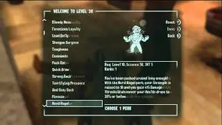 Fallout: New Vegas Infinite Experience Glitch (Xbox 360)