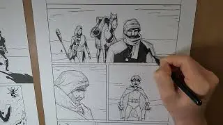 Draw/Process E2: Drawing a comic book page
