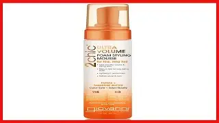 Great product -  GIOVANNI 2chic Ultra-Volume Foam Styling Mousse, 7 oz. - Daily Volumizing Formula w