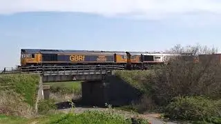 Double Headed Sheds 66309 and 66767 on 4M23