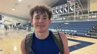 Brayden Kyman on his game-winning 3-pointer to lift Santa Margarita past St. John Bosco