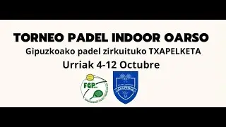 FINALES CAMPEONATO GIPUZKOA ABSOLUTO 2025