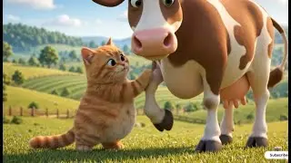 Orange Cat Tales : A Day of Milking Cows on the Farm - Sweet Morning