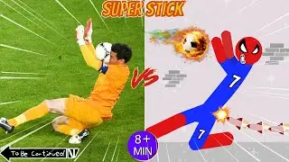 8 Min Best Falls | Stickman Dismounting Funny Moments | Best Falls #17