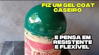 Gel Coat Caseiro Super Resistente #resina #gelcoat #lamination
