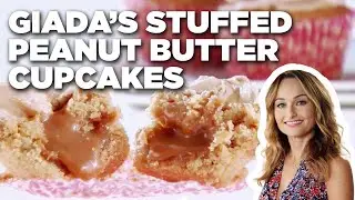 Giada De Laurentiis' Stuffed Peanut Butter Cupcakes | Giada At Home | Food Network