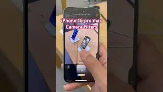 iPhone 16 pro max camera: stunning color filters in action