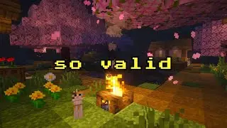 so valid ✨ warm hugs for your soul...[sleep minecraft music fire & rain soothing music for relaxing]