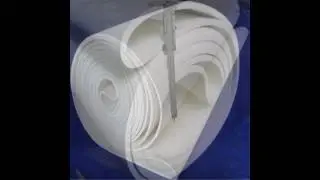 Endless and flatbed felt for textile finishing machine