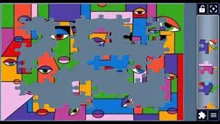 *Cubist Faces Collage*#art #cubism #abstract 🚀@puzzlemaster1034