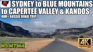 4K Aussie road trip: Sydney to Kandos via Blue Mountains, Capertee Valley & Glen Davis
