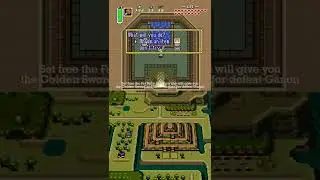 Zelda Tips - Golden Sword and Silver Arrows | A Link to the Past | #shorts