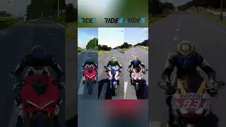 #ride3 vs #ride4 vs #ride5 #superbikes #motorcyclegames #bikes