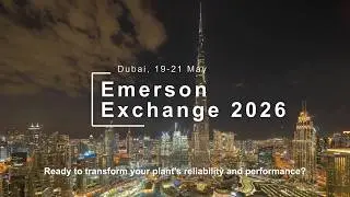 Learn Side‑by‑Side with Emerson Experts at Emerson Exchange Dubai 2026