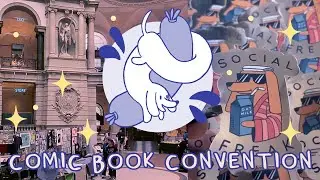 ✐ COMIC INVASION BERLIN ✐ setting up for a comic book convention ☁ vlog