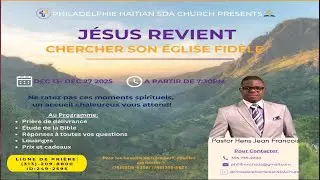 La grande campagne évangélique | 24 Decembre 2025 | Past. Hens Jean-François | PHSDAC