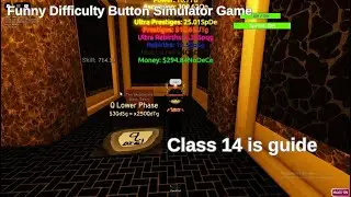 Funny Difficulty Button Simulator Game - (Class 14 Guide)