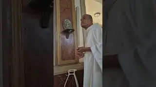 Ang paglalagay ng Langis sa altar at mga poste ng Simbahan-SDCSJMVP