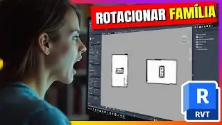 🔥#REVIT #tutorial Rotacionar família de Tomada que só fica na vertical passo a passo #BIM #Arqui