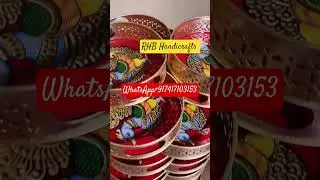 Iron Golden Pichwai Tray &ndash; Traditional Handcrafted Decorative Serving Tray #shortvideo #shorts #art