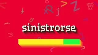 СИНИСТРОРС &ndash; КАК СКАЗАТЬ СИНИССТРОРС?  #sinisthorse (SINISTRORSE - HOW TO SAY SINISTR