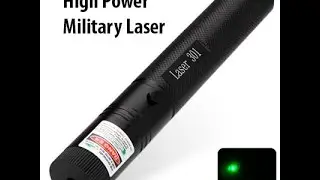 High Power Military Laser 301  Green Light Zoomable Laser Pen Laser Beam /GearBest.com