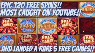120 FREE SPINS!!  THE MOST EVER IN YOUTUBE!!  #mightycash  #freespins
