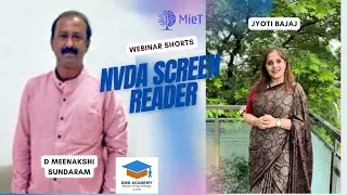 NVDA (NonVisual Desktop Access) Screen Reader