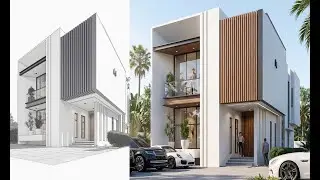 AI Render Engine | Sketch to High-Quality Render in Sec.. 🚀This AI Tool Rendered My Scene in 5 Sec.