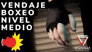 Vendaje Boxeo FitBoxing 🥊 Nivel Intermedio | Como vendar manos y nudillos correctamente Tutorial #2