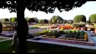 Mughal Garden of India, Delhi, Rashtrapati Bhawan.
