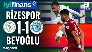 Çaykur Rizespor 1-1 Beyoğlu Yeni Çarşı | MAÇ ÖZETİ | Ziraat Türkiye Kupası C Grubu 3. Hafta Maçı