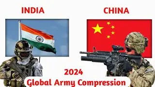 China vs India military power comparison2024 💥 | india vs china | Who is powerful country #army2024