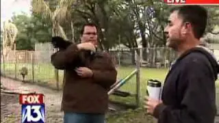 Jim Jablon of WROH  Florida - the lion man living in the lions den