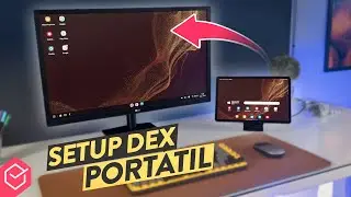 ADEUS COMPUTADOR! SETUP de TRABALHO MINIMALISTA com CELULAR / TABLET no MODO DEX!!