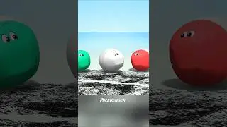 White vs Red and Green colour 🤣 #shorts #animation