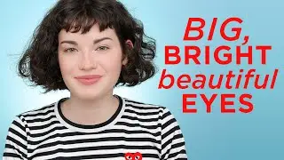Большие, яркие, красивые глаза