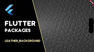 Leather Background Shader Demo: A Fusion of Shaders, Sensors, and Flutter Magic