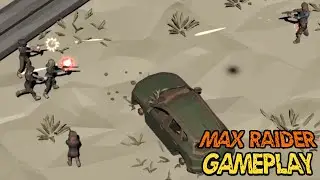 Max Raider Gameplay | Basic Top-Down Shooter | PC Steam 4K