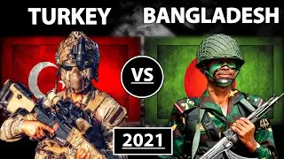 Turkey vs Bangladesh Military Power Comparison 2021 | Bangladesh vs Turkey