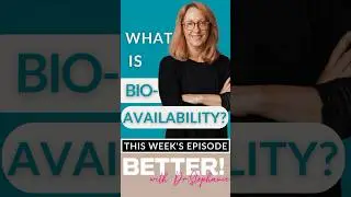 What does the term #bioavailability really mean?