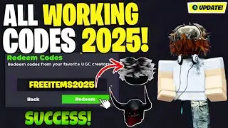 Ого! *НОВЫЕ РАБОЧИЕ КОДЫ В ROBLOX* 🤫 БЕСПЛАТНЫЕ ПРЕДМЕТЫ В ОКТЯБРЕ! [2025] 🔥
