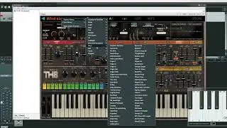 Every FX Preset Patch in Acustica Thing Demoed Roland Jupiter 8 Emulation