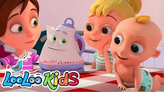 NEW LooLoo Kids SongsㅣPolly, Put the Kettle + More Nursery Rhymes