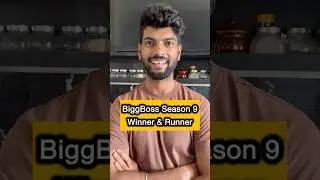 BB9 winner and runner 🥳🥳 | Expected contestants 😍 #biggboss #viral