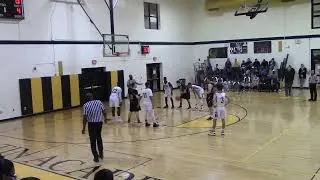 Winchester HS Boys Basketball @ Boston Latin Academy 3/1/17 W 61-58 in 1st Rd of MIAA State Tourney